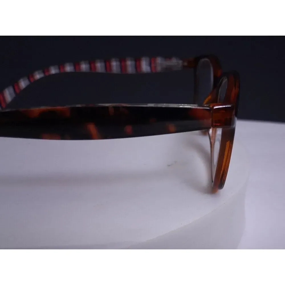 EV1 from Ellen DeGeneres Sawyer Tortoise +1.25 Reading Glasses with Case